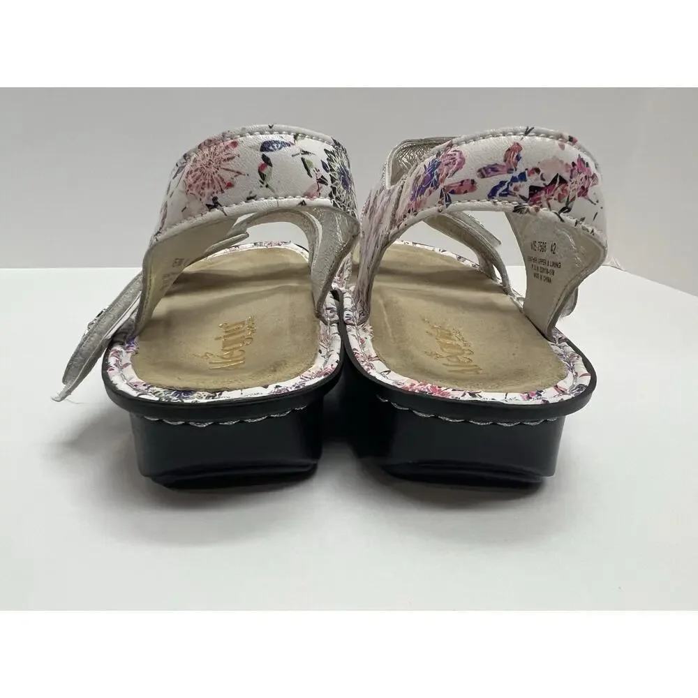Alegria Women’s Vienna Floral Sandals Comfort Classic Size 42 11.5/12 New